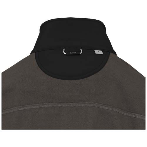 black Chaqueta softshell reciclada GRS para hombre de Langley