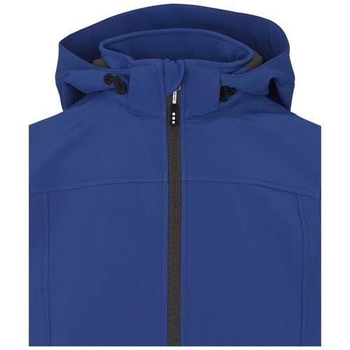 blue Chaqueta softshell reciclada GRS para mujer de Langley