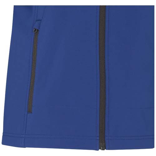 blue Chaqueta softshell reciclada GRS para mujer de Langley
