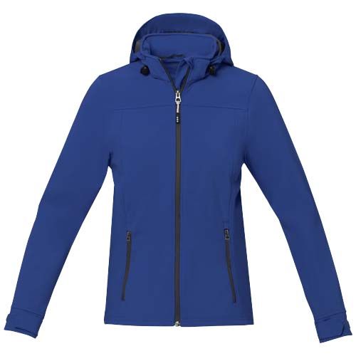 blue Chaqueta softshell reciclada GRS para mujer de Langley