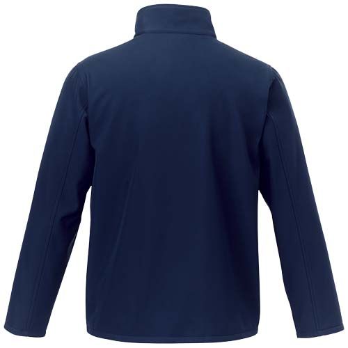 azul marino Chaqueta softshell reciclada GRS para hombre de Orion