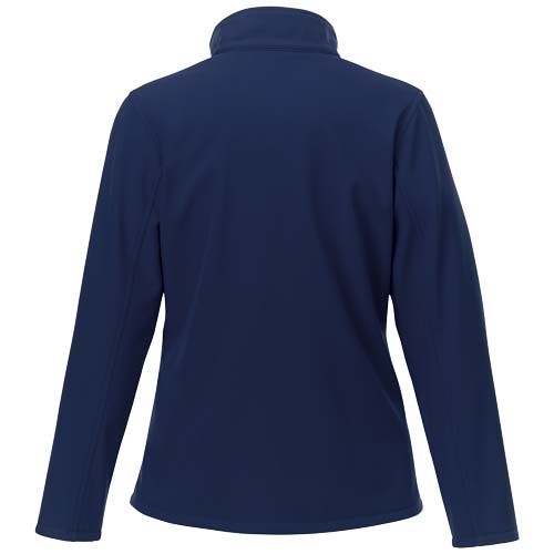 azul marino Chaqueta softshell reciclada GRS para mujer de Orion