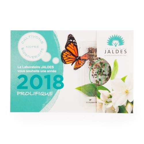 CARTE ÉCOLO À PERSONNALISER AVEC SACHET DE GRAINES thumbnail 4