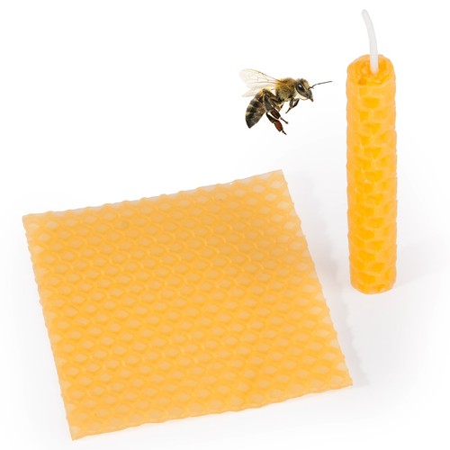BOUGIE CIRE D'ABEILLE AVEC CHANDELIER thumbnail 4