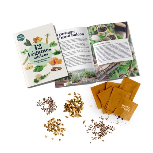 Enveloppe 12 sachets Légumes anciens à semer thumbnail 4