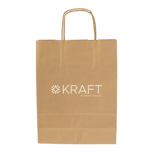 Sac papier kraft anses torsadées - 4