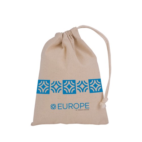 Petit pochon coton recyclé - 1