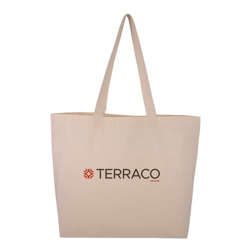 Sac soufflet fond coton recyclé 150 gr - 1