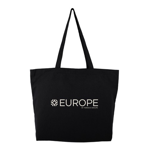Sac soufflet fond coton recyclé 150 gr