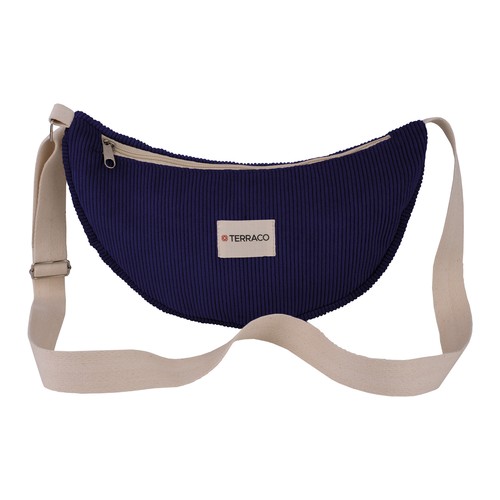 Banane demi-lune en velours côtelé - 1