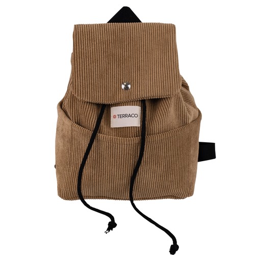 Sac à dos en velours côtelé - 10
