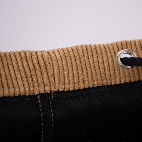 Sac à dos en velours côtelé
