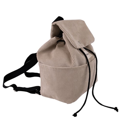 Sac à dos en velours côtelé