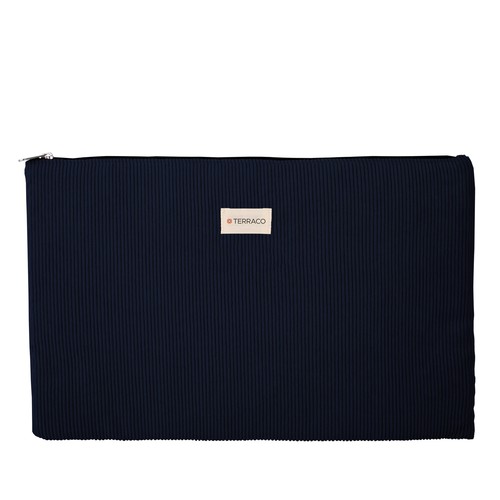 Sacoche ordinateur 15" velours côtelé