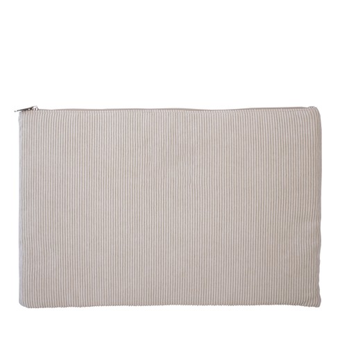 Sacoche ordinateur 15" velours côtelé