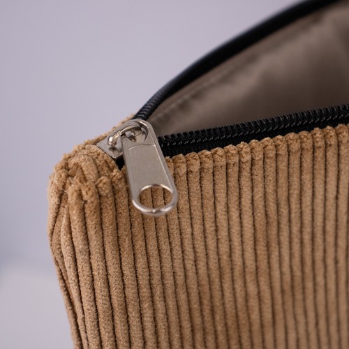 Sacoche ordinateur 14" velours côtelé