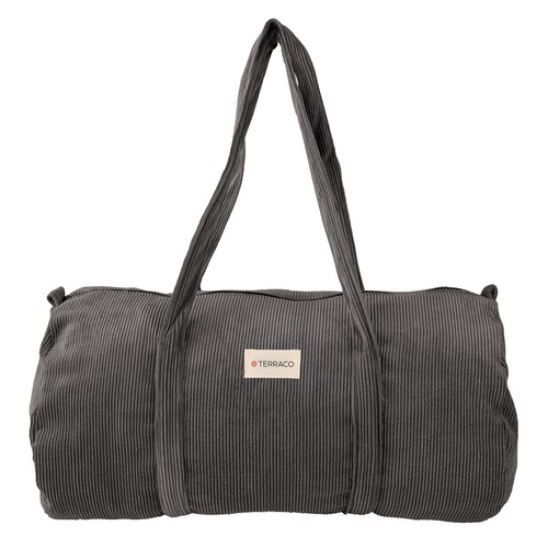 Sac de sport velours côtelé