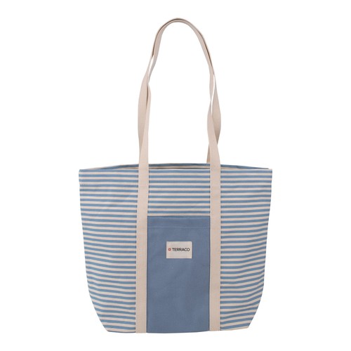 Sac soufflet fond avec poche et anses tout atour - 2