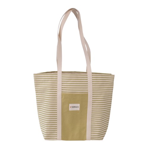 Sac soufflet fond avec poche et anses tout atour - 4