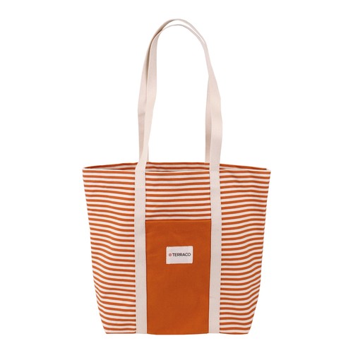 Sac soufflet fond avec poche et anses tout atour - 7