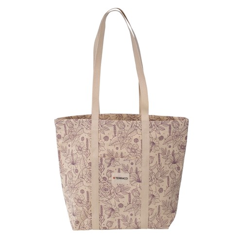 Sac soufflet fond avec poche et anses tout atour - 15