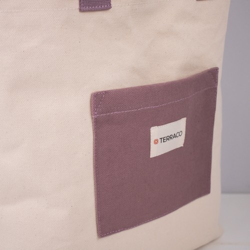 Sac soufflet fond avec poche - 15