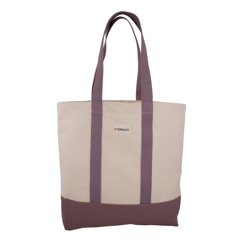 Sac plage en coton avec 1 poche - 3