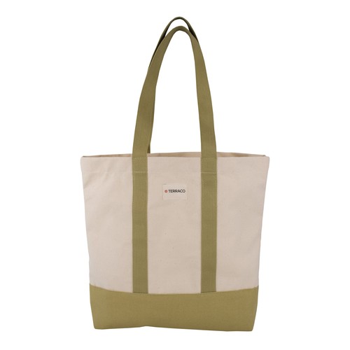 Sac plage en coton avec 1 poche - 8
