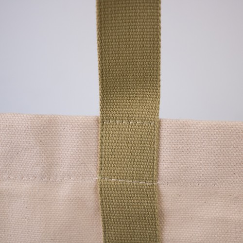 Sac plage en coton avec 1 poche - 12