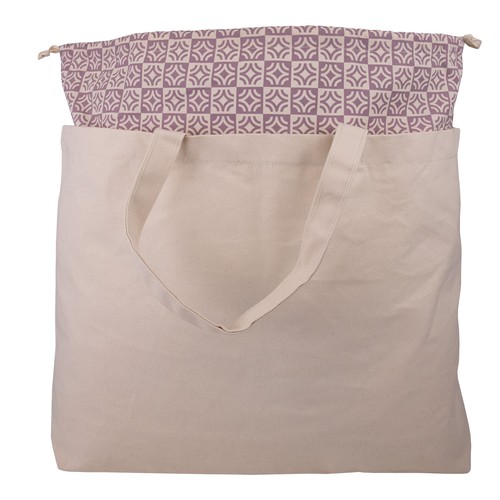 Sac soufflet de fond avec cordons - 16