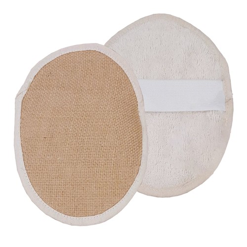 Gant de toilette en jute - 1