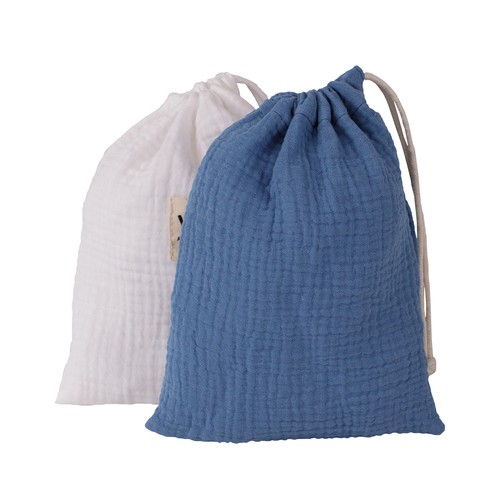 Petit pochon gaze de coton - 4