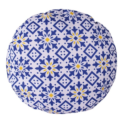 Coussin ronde polyester imperméable - 1