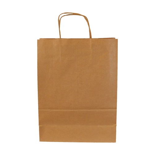 Sac papier kraft anses torsadées - 2