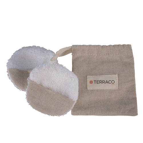 Kit démaquillant en lin+coton - 1