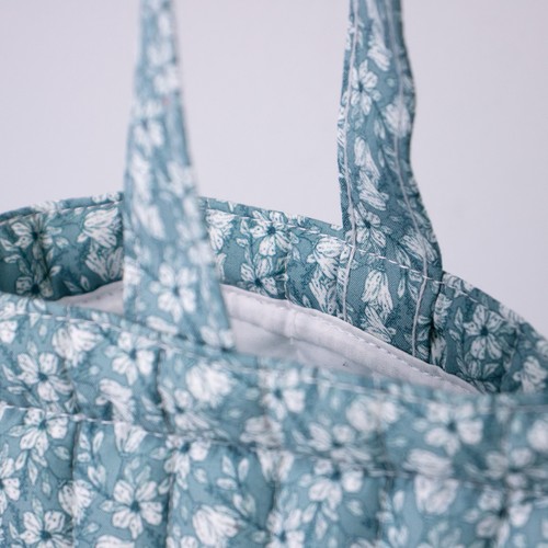 Sac soufflet de fond en polyester matelassée - 10