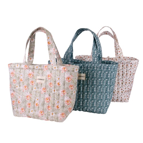 Sac soufflet de fond en polyester matelassée - 12