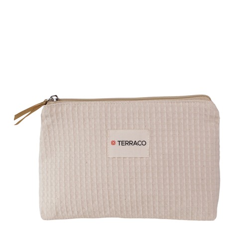 Trousse en coton nid d'abeille - 2