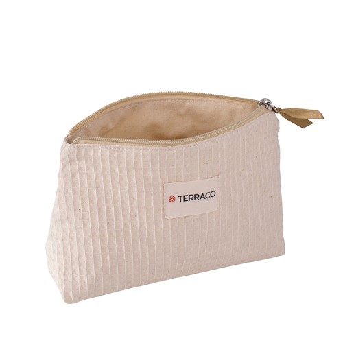 Trousse en coton nid d'abeille - 3