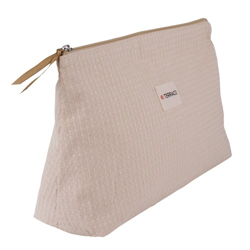 Trousse en coton nid d'abeille - 7