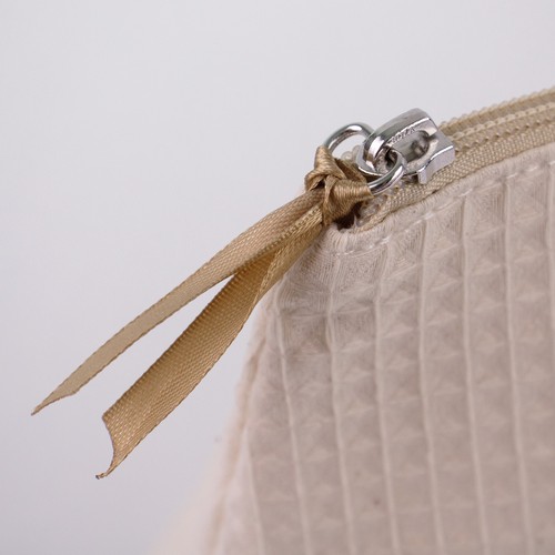 Trousse en coton nid d'abeille - 9