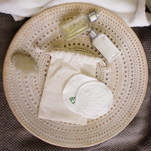 Kit démaquillant en coton bio - 3