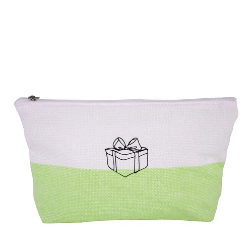 Trousse soufflet de fond éponge rayée - 1