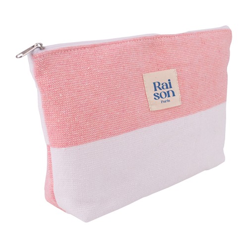 Trousse soufflet de fond éponge rayée