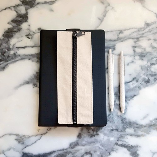 Trousse bloc note / agenda avec elastique - 2