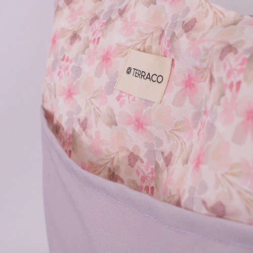Sac avec soufflet de fond et avec poche extérieur