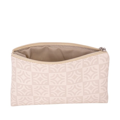 Trousse plate en PU avec doublure - 4