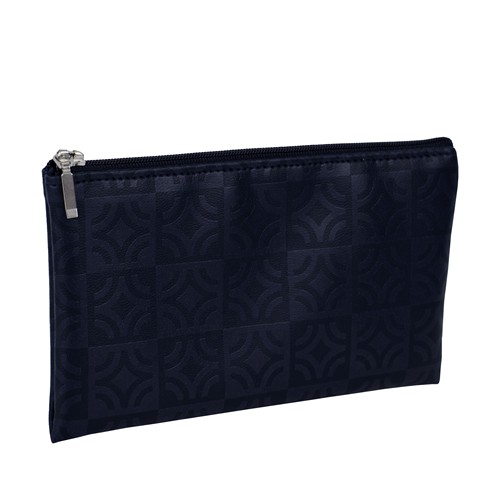 Trousse plate en PU avec doublure - 9