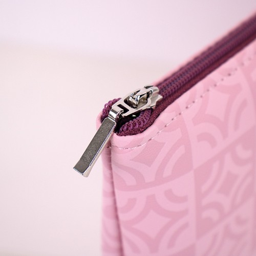 Trousse plate en PU avec doublure - 11