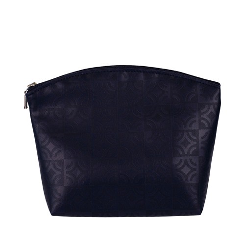 Trousse arrondi en PU avec doublure - 1